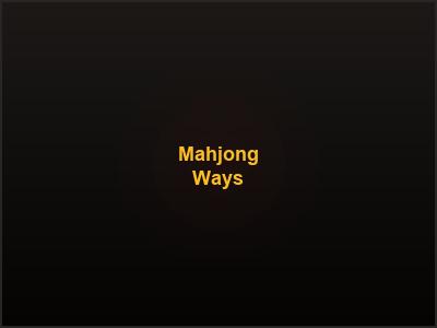 Mahjong Ways